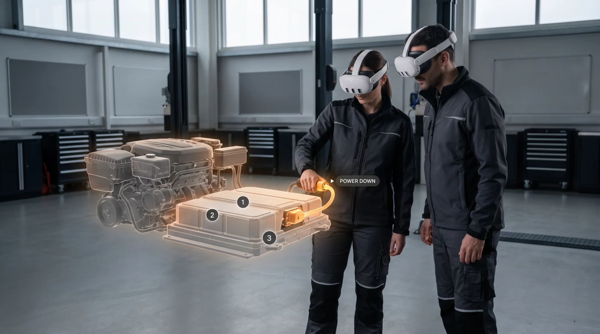 Stellantis, VR high-voltage safety training