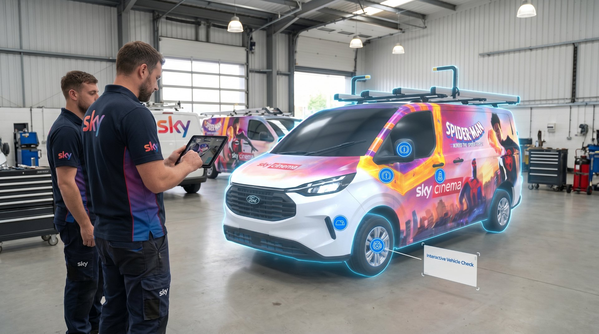 Sky — Interactive vehicle health check